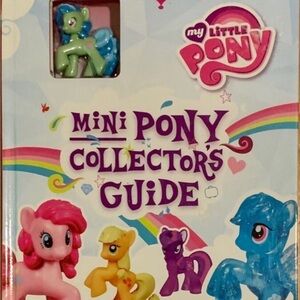 My Little Pony Mini Pony Collector's
Guide Hardcover book, 2013 Hasbro